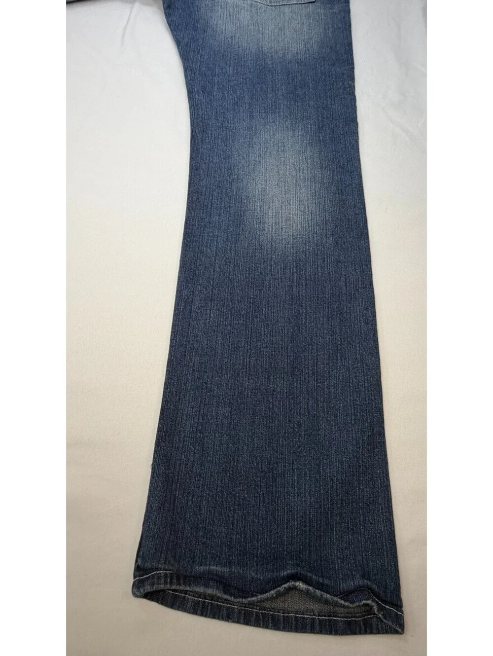 Buffalo David Bitton Men's Jeans Six-X Basic Slim Straight Mid Rise Size 36 Blue
